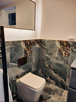 Toilet area